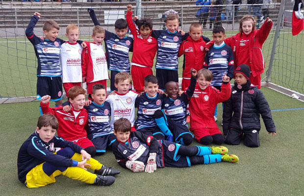 U8-Spieler des 1. FSV Mainz 05 und des S.C. Fortuna Köln vereint